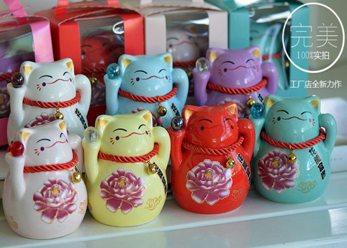 招財(cái)貓擺件 招財(cái)貓擺件